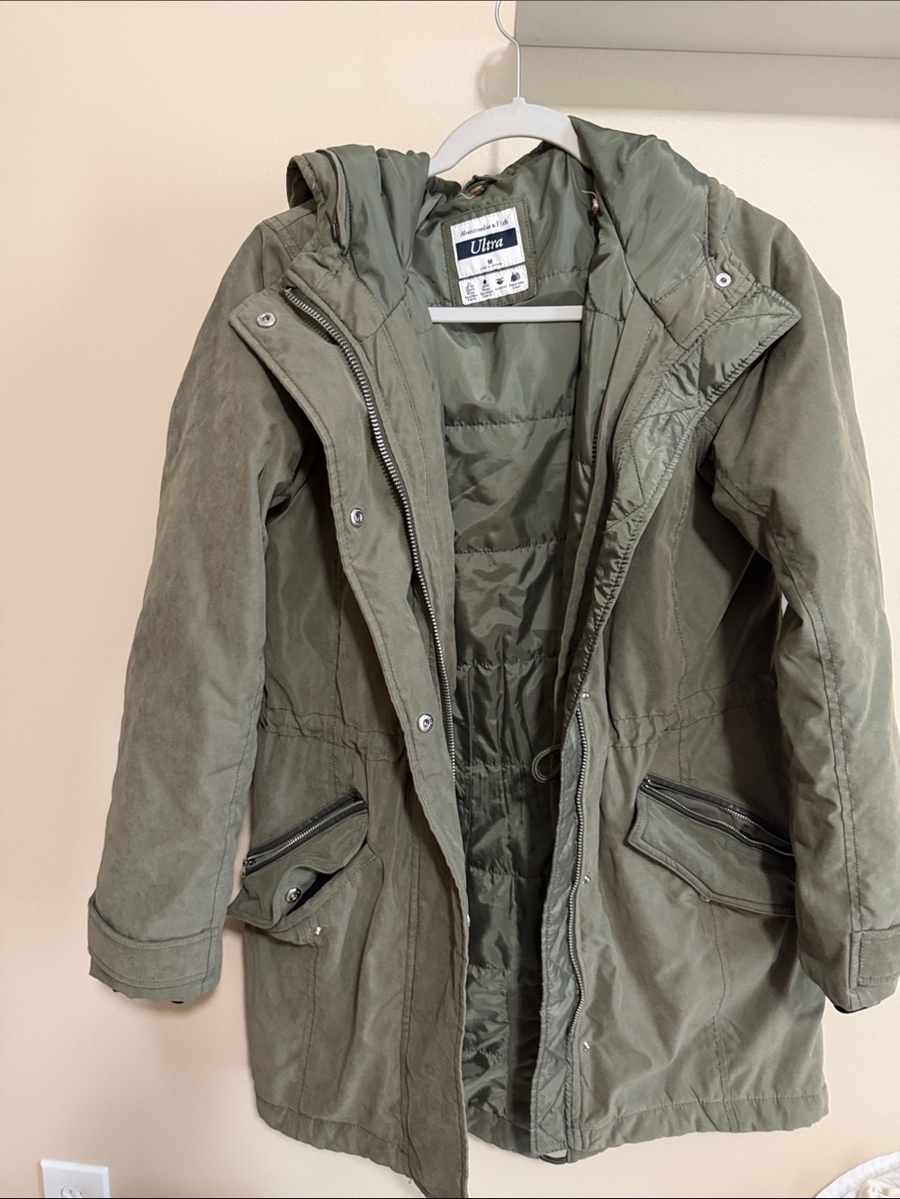 Abercrombie and Fitch 3 in 1 parka